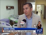 El  hospital Luz Elena Arismendi está listo para su inauguración