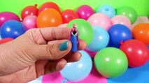 Surprise Balloons with Toys Globos Dora Explorer Peppa Pig Angry Birds Disney Princess Egg