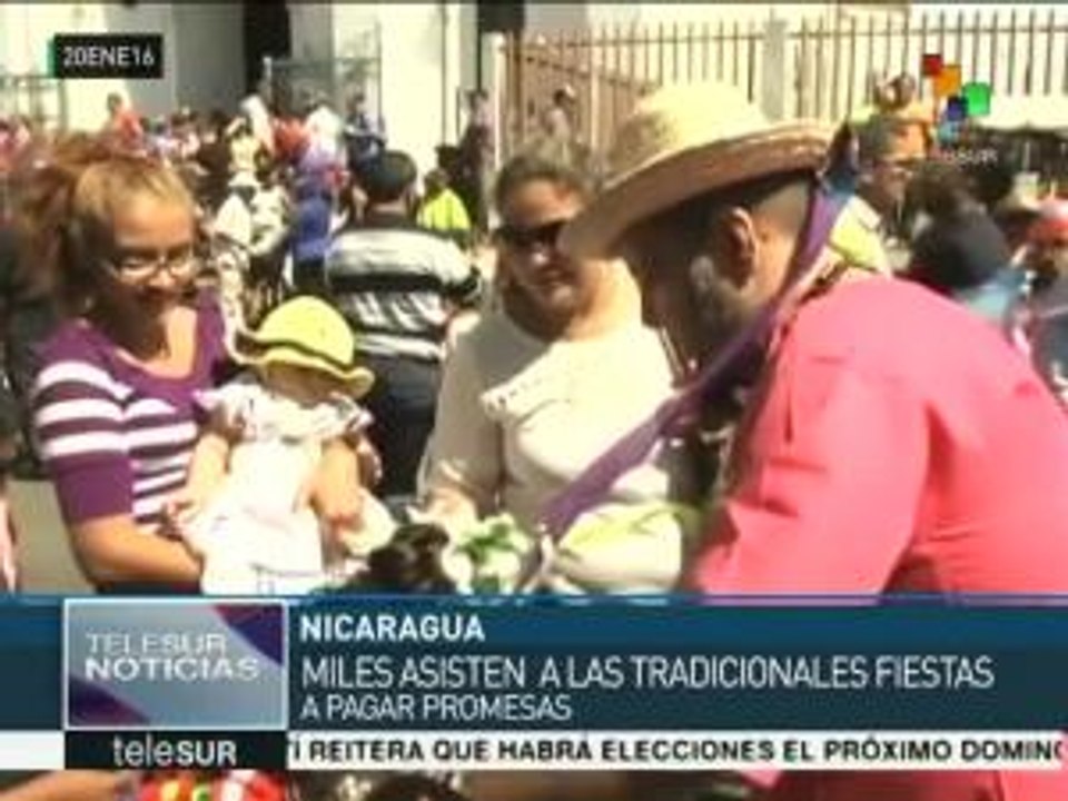 Nicaragua: Diriamba celebra sus fiestas patrona...