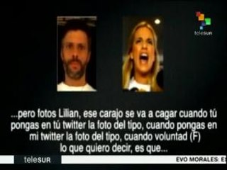 Revelan nueva estrategia desestabilizadora de Tintori y López