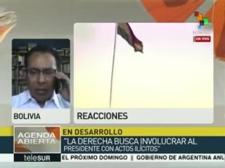 Franco Gamboa: Oposición ataca a Evo pues no tiene quien le compita