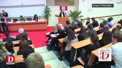 Clémence Soula, premier prix du concours régional d'éloquence