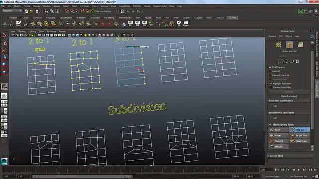 Creature Modeling & Sculpting Techniques With Autodesk® Mudbox® Clip3-7