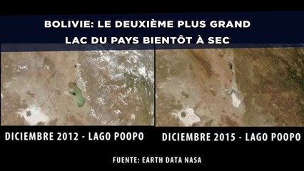 Bolivie: Le deuxième plus grand lac du pays bientôt à sec