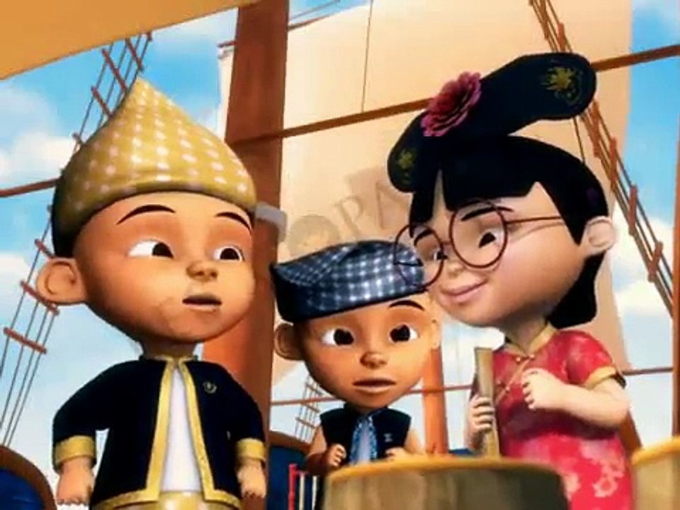 Upin & Ipin - Kembara Ke Pulau Harta Karun (Bahagian 1  By Cartoon Network