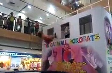 stunts done by girl and boys