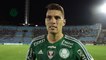 Moisés comemora estreia 'pé-quente' com gol pelo Palmeiras