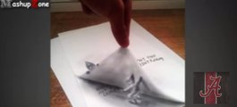 Cool 3D Drawings Optical Illusions Compilation  => MUST WATCH