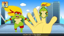 Finger Family Kungfu Turtles  Finger Family Rhymes Turtles Family  Finger Family Parody