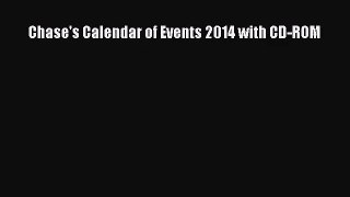 [PDF Download] Chase's Calendar of Events 2014 with CD-ROM [Read] Online