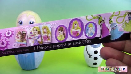 Reine des Neiges Poupées Russes Gigognes ⒻⓇⓄⓏⒺⓃ Stacking Cups Nesting Dolls ⓋⒾⒹéⓄ ⓋⒾⒹéⓄ
