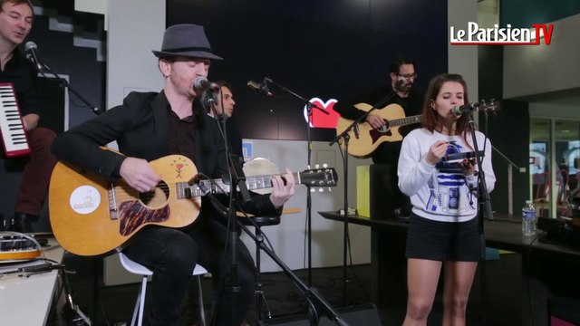 Dionysos interprète « Vampire en pyjama » en live au Parisien