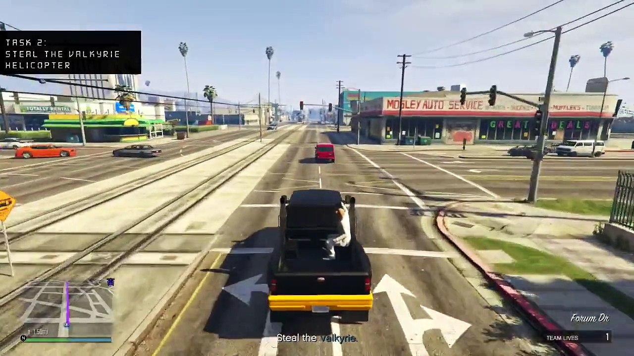 GTA 5 Heists #2 - Invisibility Glitch, Hydra Jet, Humane Labs! (GTA 5 Online Funny Moments) [Part 2