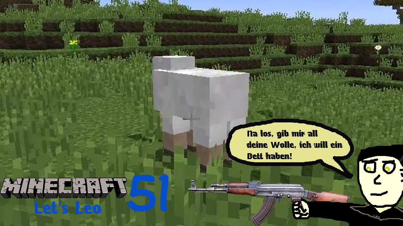 Minecraft Let's Leo 51: Die Suche nach Schafen (Feat. Prenzel & LuckyCrafterHD)