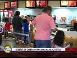SESSÃO DE CINEMA PARA CRIANÇAS AUTISTAS