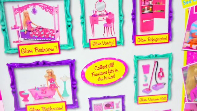 Barbie Glam Bedroom Doll Playset + Unboxing Shopkins Micro Lite , Littlest Pet Shop Blind