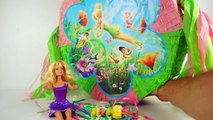 TINKER BELL Pinata Toys Surprise Opening toys Abriendo Juguetes Abrindo brinquedos