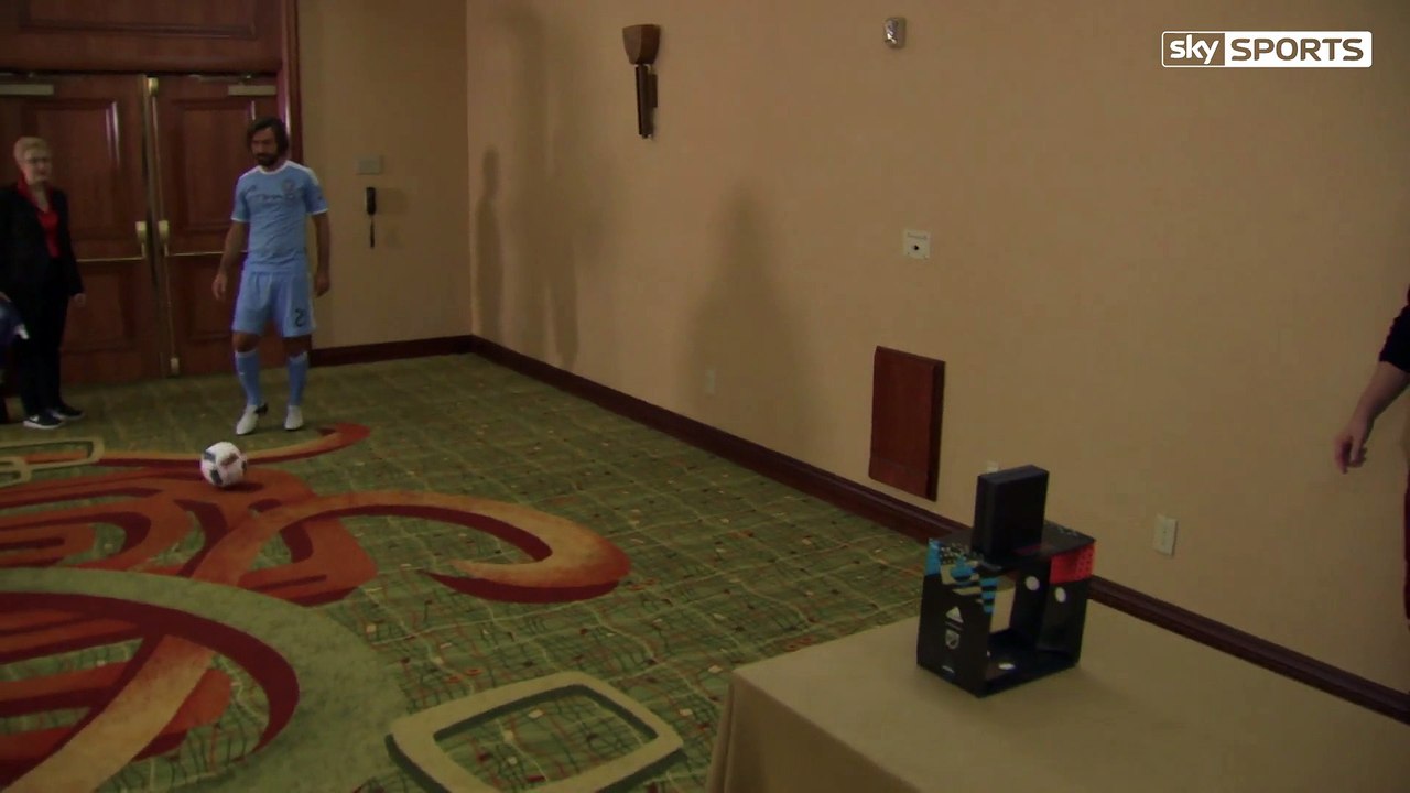 Pirlo,  Gerrard, Lampard take target challenge