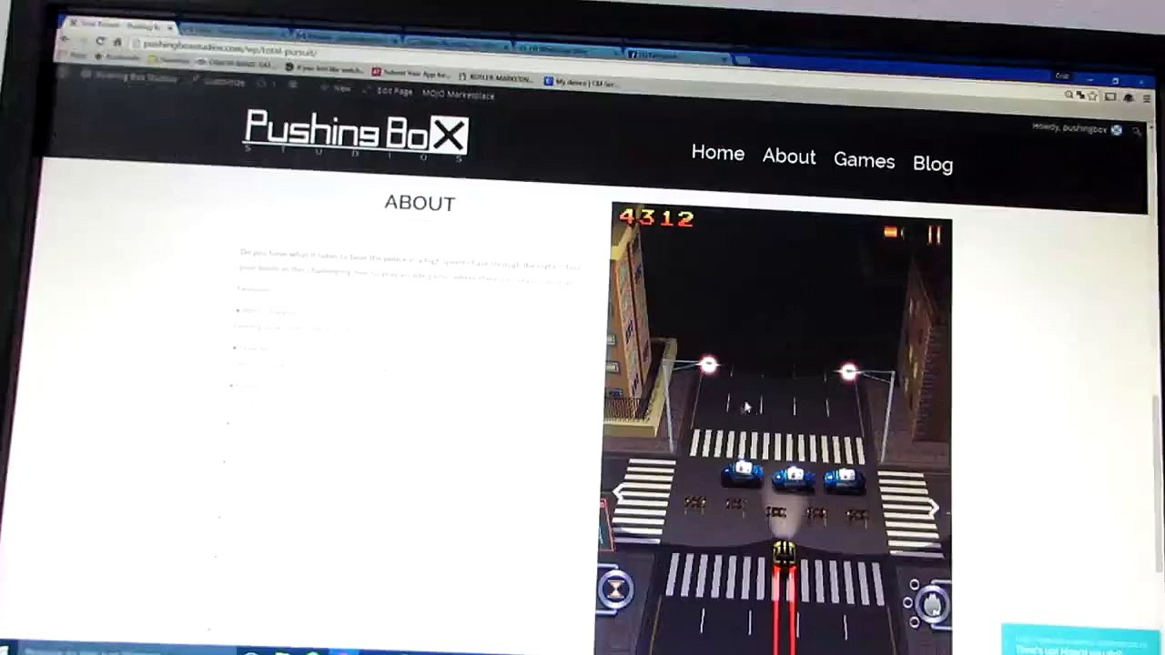 Novidades da Pushing Box Studios!