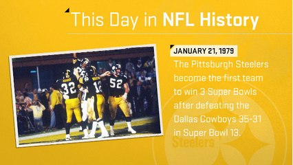 Steelers become first team to win 3 Super Bowls I This Day in NFL History