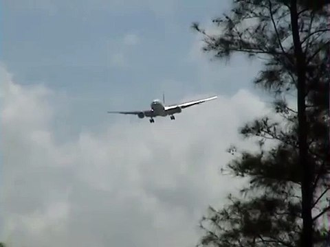Cathay Pacific 777 Crosswind Landing Kai Tak Airport Big Planes
