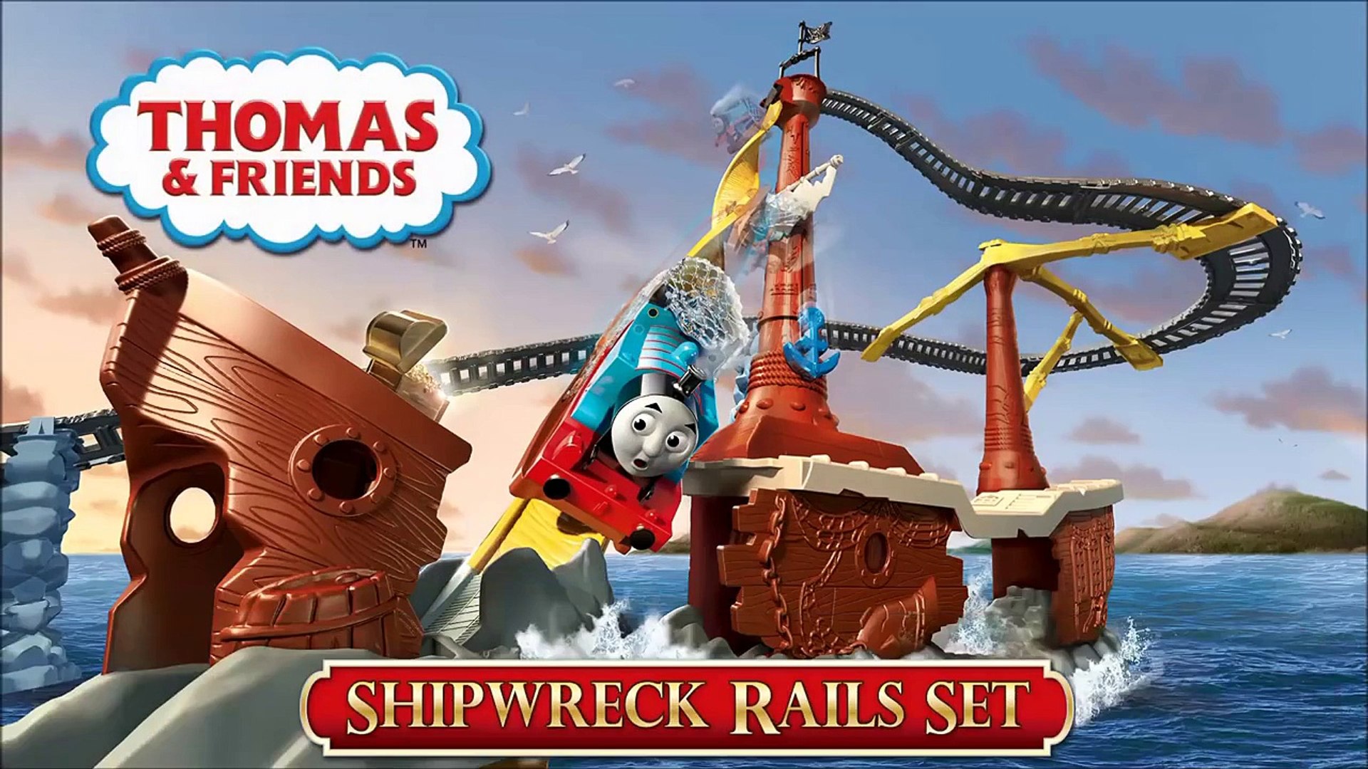 trackmaster shipwreck rails