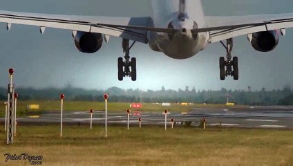 Airbus A33Beautiful Crosswind Landings at Kastrup (HD1080p)  Video Arts