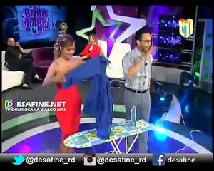 El reto! Georgina Duluc Planchando en Chevere Nights