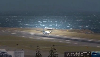 Extreme Airliner Landings At Wellington Long Version  Video Arts