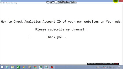 How to Check Analytics Account ID of your own websites on Your Adsense Account