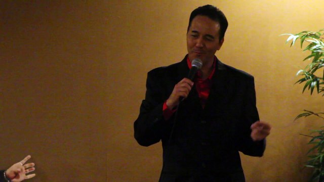 Ray Dees sings 'Here Comes Santa Claus' Jackson Mississippi Nov 2015