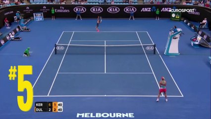 Top 5 Points from Day 4 at the Australian Open 21.01.2016 HD