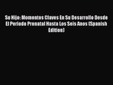 [PDF Download] Su Hijo: Momentos Claves En Su Desarrollo Desde El Periodo Prenatal Hasta Los