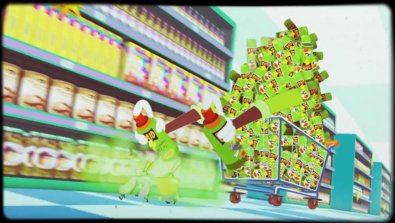 ogy et les cafard super marché - ogy and cockroaches_ By Toba.tv