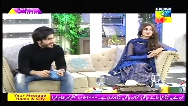 What Happened when a fan asked Sajjal Ali & Feroz Khan to Marry