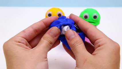 Video herunterladen: Play-Doh Surprise Googly Eyes Peppa Pig AngryBirds Disney Princess Ice cream