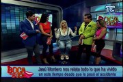 En vivo Jasú Montero nos cuenta como fue su accidente