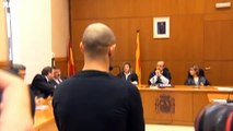 Incredible footage of Javier Mascherano receiving 1 year prison sentence inside court room (Video)