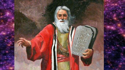 Moses Reads Genesis Chapter 1 Initial