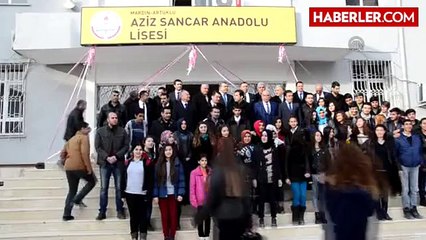 Nobel Kimya Ödülü Sahibi Sancar'ın Adı Okuduğu Liseye Verildi