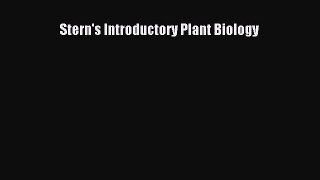 [PDF Download] Stern's Introductory Plant Biology [PDF] Full Ebook
