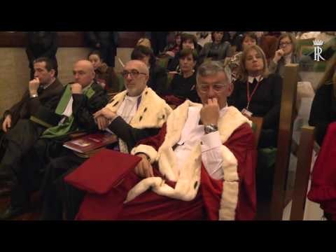 Roma - Mattarella alla cerimonia di inaugurazione dell'anno accademico 2015-2016 (21.01.16)