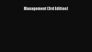 [PDF Download] Management (3rd Edition) [PDF] Online