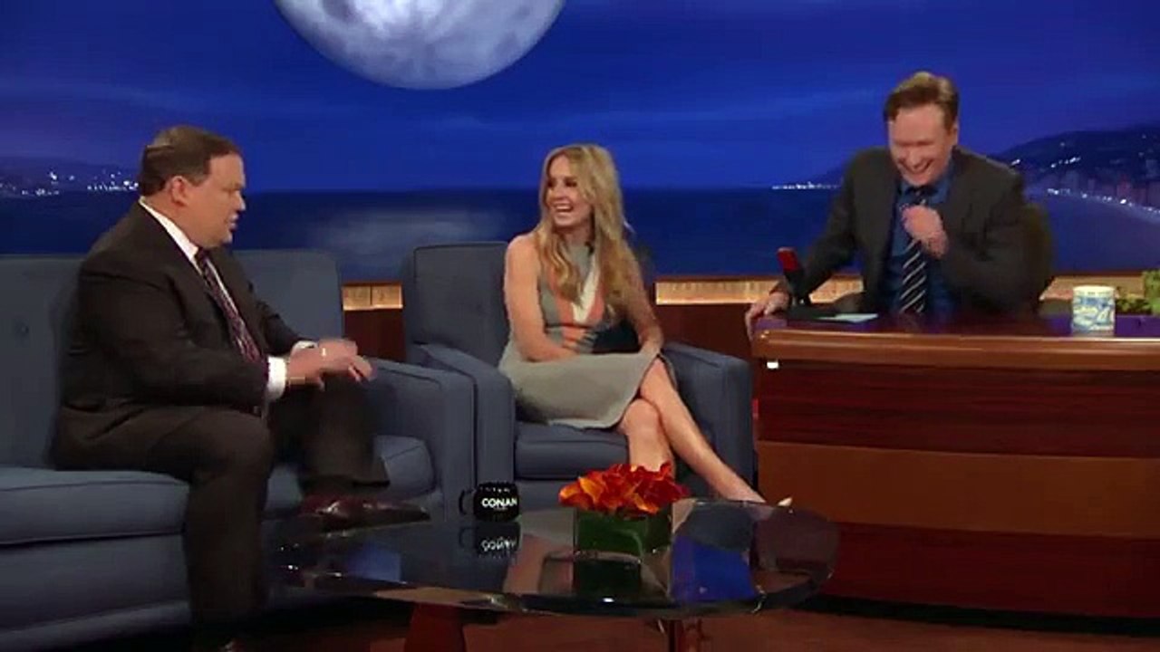 Joanne Froggatt's Accidental Sex Pun With Kate Middleton  - CONAN on TBS (FULL HD)