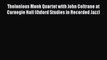 [PDF Download] Thelonious Monk Quartet with John Coltrane at Carnegie Hall (Oxford Studies