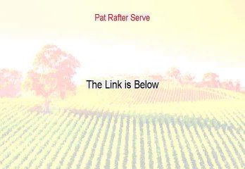 Pat Rafter Serve Review - PDF