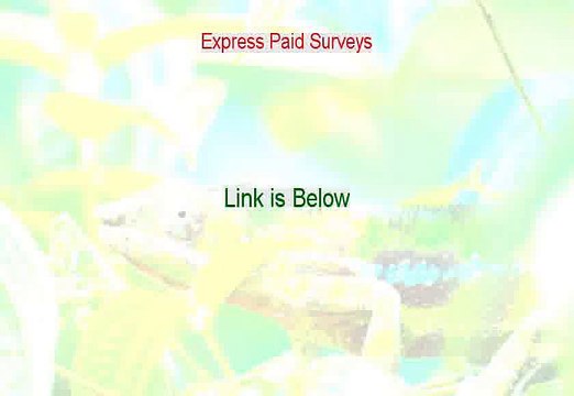 Express Paid Surveys Review - Download