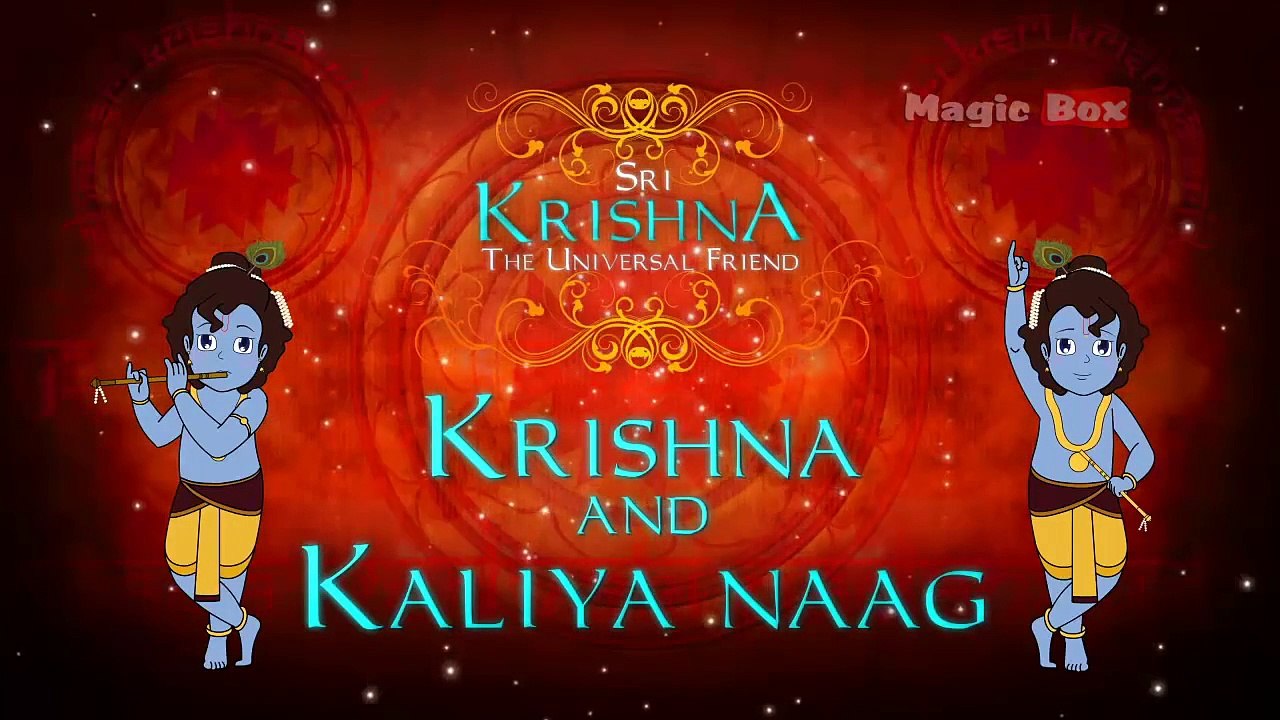 Krishna And Kaliya - Sri Krishna In Hindi - Animated/Cartoon Stories For Children