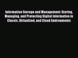 [PDF Download] Information Storage and Management: Storing Managing and Protecting Digital