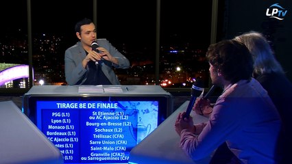 Revivez l'émission du tirage des 8e de coupe de France.